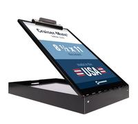 Saunders Cruiser-Mate Black Aluminum Storage Clipboard, Dual Tray Nursing