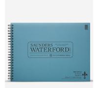 Saunders Waterford : 11x15in : Spiral Fat Pad : 25 Sheets : Rough