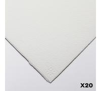 Saunders Waterford : 22x30in : 56x76cm : 425gsm : High White : 20 Sheets : Not