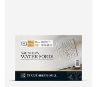 Saunders Waterford : Block : 300gsm : 18x26cm : 7x10in : 20 Sheets : Rough