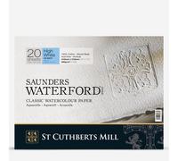 Saunders Waterford : Block : 300gsm : High White : 12x16in : Not
