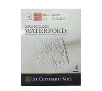Saunders Waterford HP Hot Press Watercolour Pad 12x16" 300gsm 12 Sheets UK Made