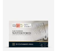 Saunders Waterford : Watercolour Paper Block : 300gsm : 7x10in : 20 Sheets : HP