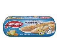 Saupiquet Mackerel Fillets of White Wine & Herb 176G (Set of 5)