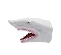 saur Puppet - Cartoon Alligator Shark Hand Puppets - Soft Rubber Role Play Head Puppet Hand Toys for Story Telling Activities Imaginative Theater Party Show