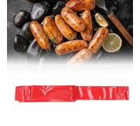 Sausage Casings, Plastic Inedible Sausage Casing Chinese Sausage High Temperature Resistant Casings Ham Sausage Casing for Kitchen Sausage Making