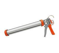 Sausage Caulking Gun 15 Inch 360° Rotating Thickened Stainless Steel Lightweight Applicator Tool for Sausage Sealant, Silicone, Adhesive, Home Kitchen and More