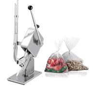 Sausage Clipper Machine, Manual U-Shape Sealing Tool, Plastic Bag Tying Device, Sausage Knotter for Supermarkets, Food Processing Factories, Cafes and Shops