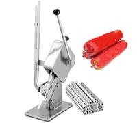 Sausage Clipping Machine Stainless Steel Food Sealer with Strong Return Spring Includes 4000 pcs 506Y Buckles for Commercial Use