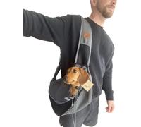 Sausage Dog Box Puppy Carrier Sling for Dachshund Over Shoulder Cross Body Comfortable Dachshund Carrier for Puppies Small Puppy Miniature Dachshunds & Standard Dachshunds - Daxie Holdall Bag