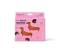 Sausage Dog Brightening Gel Under Eye Paches - 8 Pairs | Hydrogel Eye Patches with Vitamin C, Green Tea & Glycerin | Fun Eye Mask to Brighten, Hydrate & De-Puff, Reduce Dark Circles, Under eye Bags