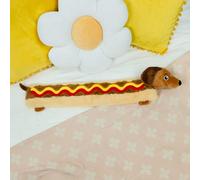 Fizz Creations Sausage Dog Long Hot Water Bottle - 55 cm Dachshund Plush