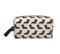 Sausage DogLarge Capacity Cosmetic Organizer，Travel Makeup Bag for Women