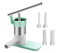 Sausage Filler Designed for Home Chefs, Includes 4 Tubes and Ergonomic Features for Convenience (B)