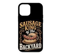 Sausage King of the Backyard Hot Dog Grilling BBQ Case for iPhone 12 mini