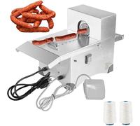 Sausage Knot Machine, Sausage Binding Equipment, Professional Stainless Steel Electric Linker Handles 0-45mm Diameter, Heavy-Duty Sausage Tying Device For Home Kitchens And Commercial Butcher Shops