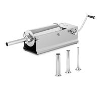 Sausage Maker Horizontal 5 L - Sausage Makers by Royal Catering Silver