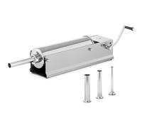 Sausage Maker Horizontal 7 L - Sausage Makers by Royal Catering Silver