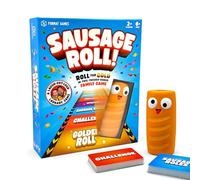 Sausage Roll Board Game | Age 5+ The Ultimate Challenge Game For Kids Teens and Adults | Individual or Team Competition & Silly Challenges | Easy Setup & Quick Play