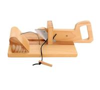 Sausage Slicer,Manual Stainless Steel and Wood Slicer Tool or Sausage, Ham, Chorizo & More