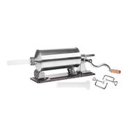Sausage Stuffer 4kg + 4 funnels Meat Filler Machine, Stainless Steel, Horizontal