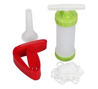 Sausage Stuffer Casing Set,Food Grade Plastic Inedible Sausage Casings Sausage Ham Filling Casing Sausage Skin Hot Dog Casing Shell for Homemaded Flavorous Ham Hot Dog (10kg Red)