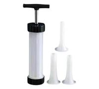 Sausage Stuffer Machine - Sausage Maker Small Manual,Hot Dog Stuffer Kit, Fast Meat Machine with 3 Stuffing Tubes for Easily Making Sausages