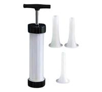 Sausage Stuffer Machine Vertical Hot Dog Stuffer Kit, 3 Stuffing Tubes | Sausage Maker Fast 3 Stuffing Tubes for Commercial, Household Use Making Food Grade Hot Dogs