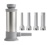 Sausage Stuffer Machine Vertical Manual Meat Tube Filler Maker | Vertical Sausage Stuffer for Commercial Kitchen Restaurant Catering Apartment Breakfast Meal Prep Barbecue