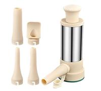 Sausage Stuffer - Stainless Steel Vertical Homemade Sausage Maker | Vertical Homemade Sausage Maker, Manual Meat Stuffer for Household Use, Beginner,