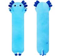 Sausudols Axolotl Plush Toys 90CM Long Axolotl Plush Toys Stuffed Animals Axolotl Plush Toys Gifts for Family, Friends and Children Blue