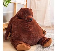 Sausudols Teddy Bear Plush Toy Giant Bear Huge Cuddly Bear Giant Plush Dark Brown 31.5 inch/ 80 cm
