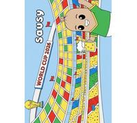 Sausy at the World Cup: Simple Soccer Scenes for Stress Relief