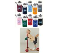 SAUTE STYLES Custom Name & Initial Water Bottle for Kids | Personalized Children Drinks Bottle for School, Nursery, and Sports Activities | Ideal for Boys and Girls