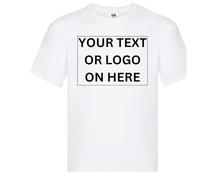 SAUTE STYLES Personalised Unisex T-Shirt | Customization with Your Own Photo/Logo/Text/Name Print | Design for Party, Travel, Casual Wear & Work White