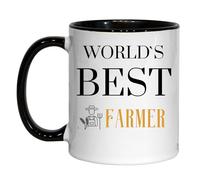 SAUTE STYLES Personalised Worlds Best Job Role Mug | Unique Text, Logo, Name Coffee Cup | Gift Novelty for Birthday Wedding & Others