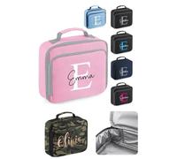 SAUTE STYLES Personalized Named Insulated Lunch Bag Hot or Cold Food | Good Insulation Bag for Kids Snack & Food | Best Gift for Men Boys Girls in School Dinner, Picnic & Such Other Occasions