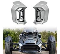 SAUTVS Air Intake Accents With Pre-Filter for Can-Am Ryker, Plastic Silver Engine Vent Kit for Can-Am Ryker 600 900 Sport & Ryker Rally Edition All Models Accessories (2PCS, Replace #219401025)