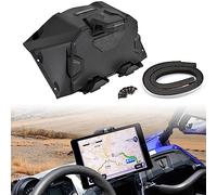 SAUTVS Electronic Device Mounts with Storage Box Organizer Tray for Yamaha YXZ 1000, Electronic Device Phone Tablet GPS Holder for Yamaha YXZ 1000R / SE/SS/SS SE 2019-2023 Accessories