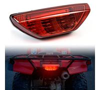 SAUTVS Red LED Tail Light Assembly for Honda Pioneer 500, Rear Brake Stop Light Tail Lamp for Honda TRX250 300 400EX 400X 500 700XX MUV700 2005-2024 Accessories (1PCS, Replace #33700-HN1-A71)