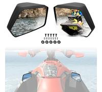 SAUTVS Side Rear View Mirrors for Sea-Doo Spark, High-Definition Convex Side Mirrors for all Sea-Doo Spark models Accessories Replace OEM 295100748 (2PCS)