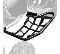 SAUTVS Side Step Nerf Bars Rock Sliders for Yamaha Raptor 700 700R 2006-2025, Combined Foot Guard Pegs with Black Webbing Nets, Protective Off-Road Accessories