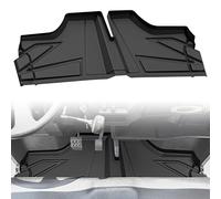 SAUTVS TPE Front Row Floor Mats Floor Liners for Polaris Ranger 400 570 800 Mid-Size 2015-2020 Accessories, All Weather Protection Slush Mats