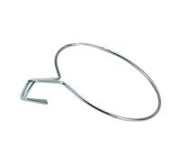 SAUVIC 03105 16 cm Zinc Plated Flower Pot Holder for Wide Balcony - Silver