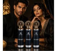 SAVAGE Car Spray - Long Lasting Vehicle Air Freshener - Premium Car Perfume Spray - Strong Fresh Fragrance for Cars, Vans & SUVs - 300ml Each 3 PACK UK By Modaleo Collections