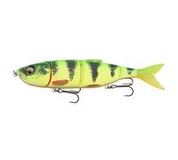 Savage Gear 4Play V2 Swim N Jerk - 3D Scanned Herring Swimbait for Predator Anglers, Realistic Action, Stop & Go Techniques, Ideal for Pike, Bass & More | Slow Sink Firetiger 16.5 cm