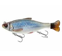 Savage Gear 3D Hard Pulsetail Roach - Ultra-Realistic Freshwater & Predator Fishing Swimbait, Long-Casting Hard Bait, Pulsing Tail Action, Roach 13.5cm
