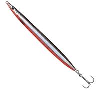 Savage Gear 3D Sand Pencil 9 cm 13 g - Sea Trout Bait, Spinning Bait for Sea Trout, Blinker for Sea Trout Fishing, Colour: Black & Red UV