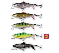 Savage Gear 3D Smashtail - Topwater Lure for Predator Anglers, Baby Trout Imitation with Loud Plopping Action for Bass & Pike, Fishing in Freshwater Lakes, Ponds & Rivers Firetiger 10 cm