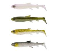 Savage Gear 3D WHITEFISH SHAD 9CM CLEAR WRT MIX 4PCS